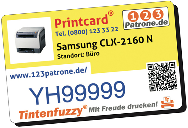 Printcard® - Kostenloses Druckermanagement für Ihren Drucker